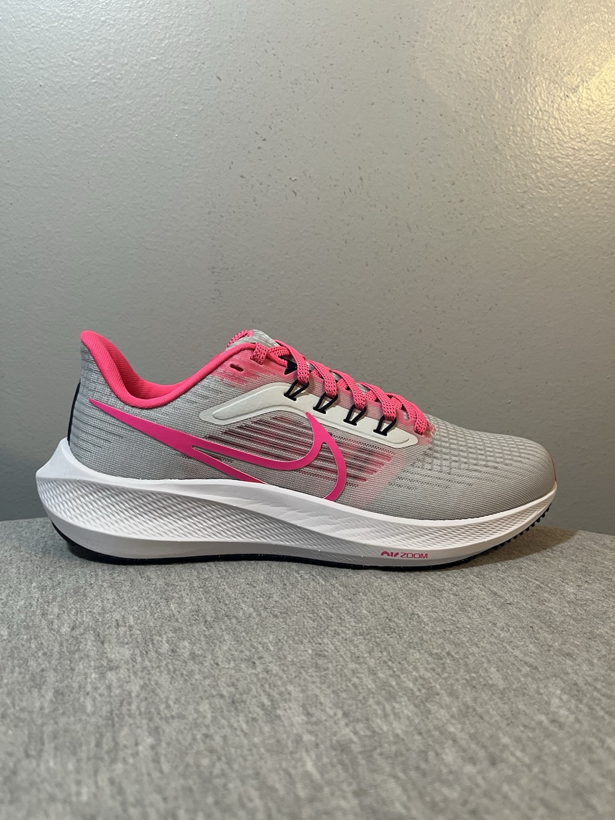Nike Air Zoom Pegasus 39 Platinum Hyper Pink Women's Shoes Size 7.5 FD0296-001