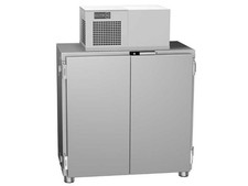 Fassbierk&uuml;hler Edelstahl f&uuml;r 2 F&auml;sser 1000 x 565 x 1140mm Fassvork&uuml;hler Fassbox