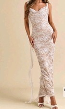 SHEIN BAE Women's Elegant Ruffled 300 Three- Dimensional, sexy backless sizez L