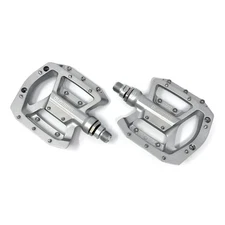 Shimano PD-GR500 Flat Pedals For Mountain Bike Off-Road Silver All New In Box