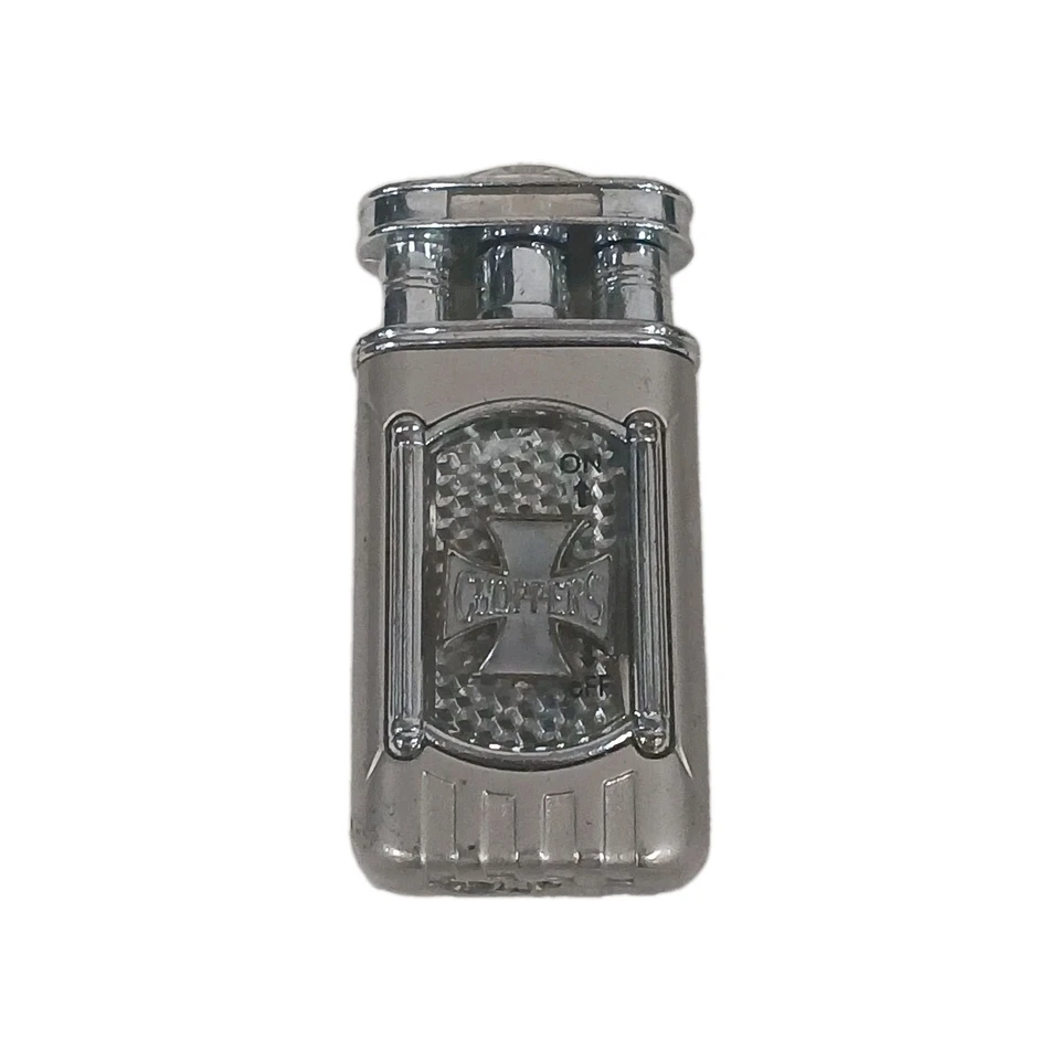 Encendedor eléctrico West Coast Choppers plateado Y2K Foto 3 de 4