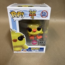 Funko Pop Ducky #531 Disney Pixar Toy Story 4 figura de vinilo flocada exclusiva para ti