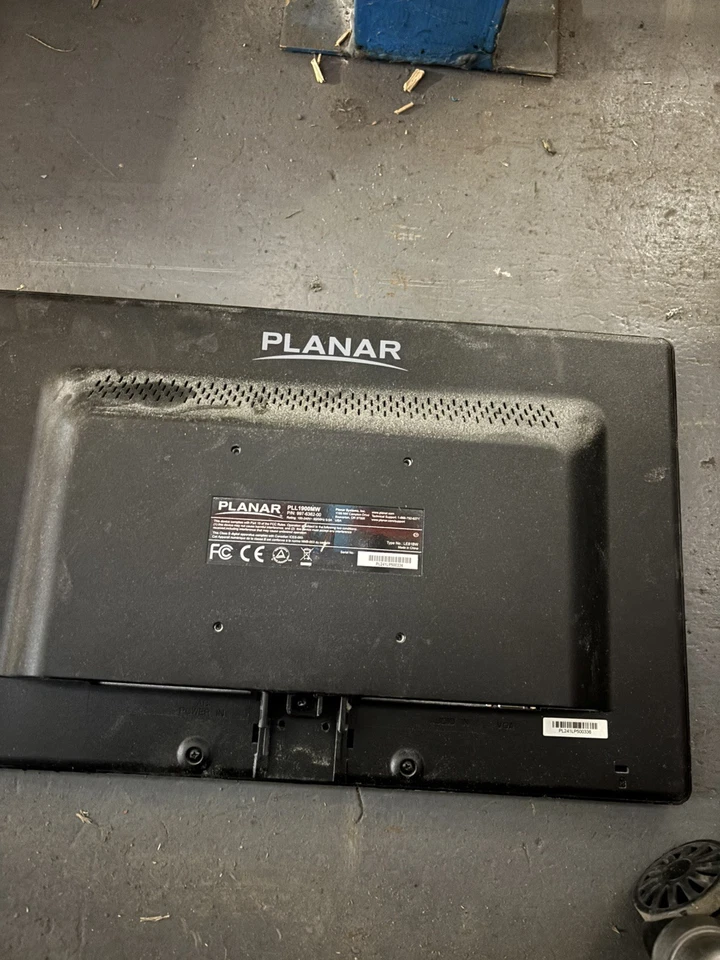 Planar PLL1900MW LED LCD Monitor Display 19" 16:9 5ms USED - Image 2 of 3