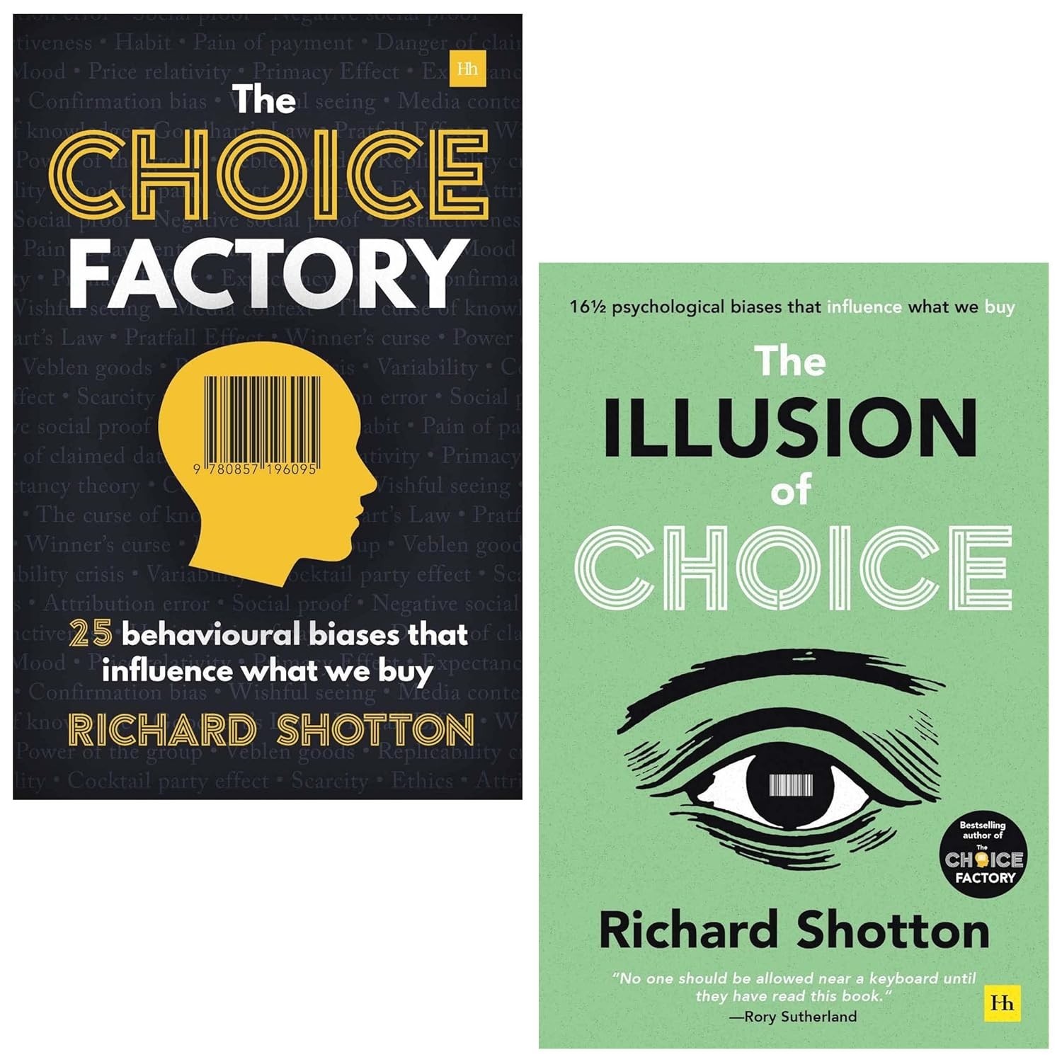 Richard Shotton The Choice Factory Collection 2 Books Set The Choice Factory