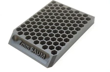 100rd Bullet tray Reloading Block 7mm saum Remington Short Action Ultra Magnum