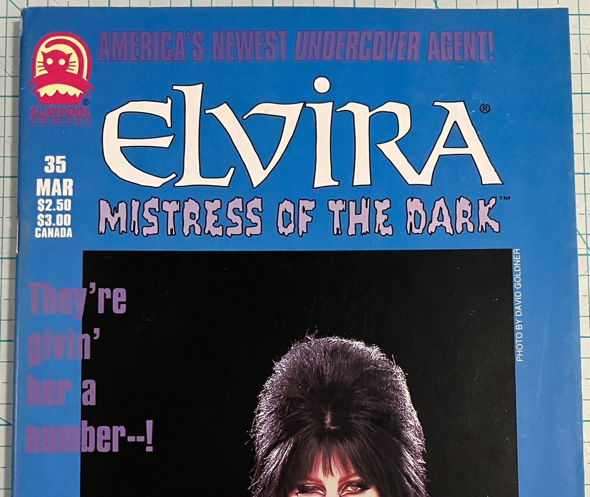 Elvira, Mistress of the Dark #35 High Grade NM Photo Cover Elvira, Mistress of the Dark #35 High Grade NM Photo Cover