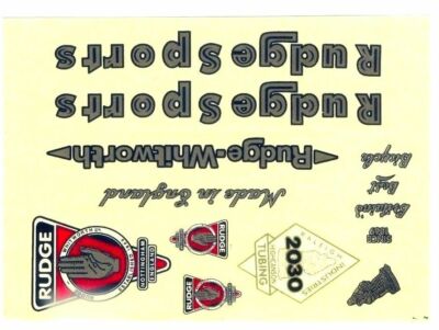 ROUT201 STICKERS DECALS JO ROUTENS vélo bike bicycle | UK