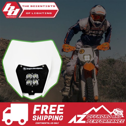 BAJA DESIGNS Kit Carenatura Fari LED Squadron Pro | DC POWER Per KTM 2014-2016