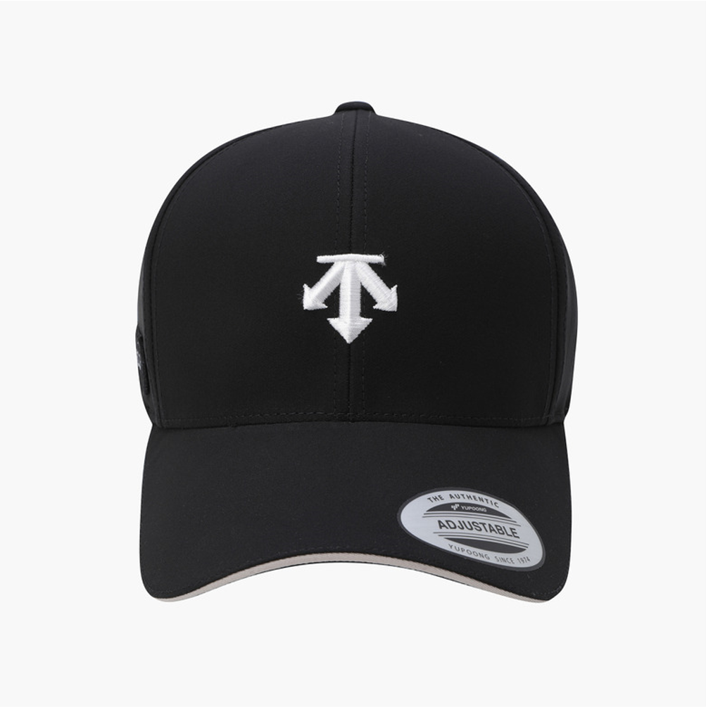 NEW DESCENTE GOLF Men's Logo Perforated Cap DQ12MFCP13 BLACK | eBay