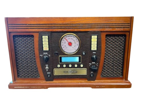 Innovative Technology ITVS-750 6-in-1 Turntable CD/Cassette/Radio – AS-IS - Picture 2 of 6