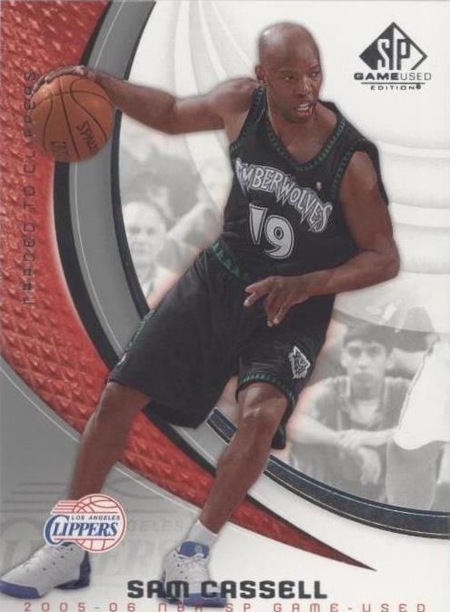 2005-06 SP Game Used Edition - Sam Cassell #59 - 1 of 1