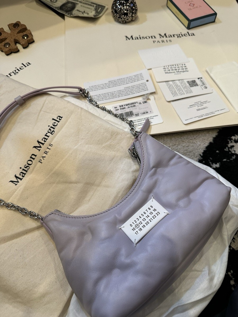 Maison Margiela Mini Grand Slam Purple Shoulder Bag | eBay