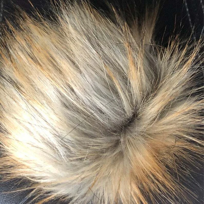 Cobertor de fotografia ninho recém-nascido pele de lobo marrom foto adereço FRETE GRÁTIS!!! - Imagem 4 de 4