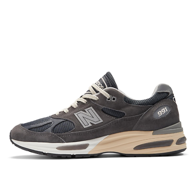New Balance 991V2 Gray Navy width D U991GG2 Men's Size | eBay