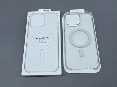 Walmart Clear Case Iphone 12 Pro Max Box Back Side GENUINE