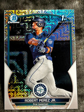 2023 Bowman Chrome 1st MOJO REFRACTOR PROSPECT ROOKIE Robert Perez Jr, item 2