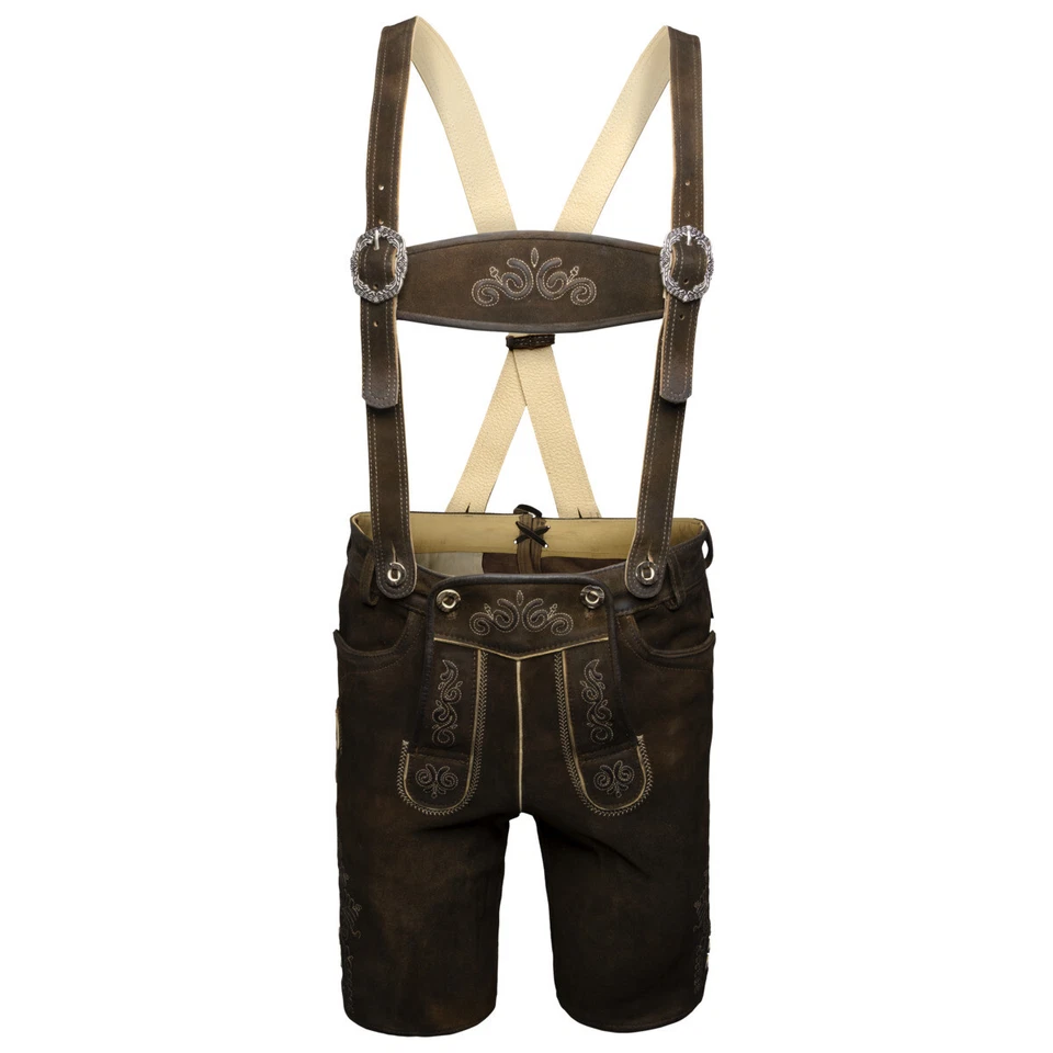 Country Maddox Rafael Pantalon En Cuir Pour Hommes Pantalon Traditionnel - Photo 1/1