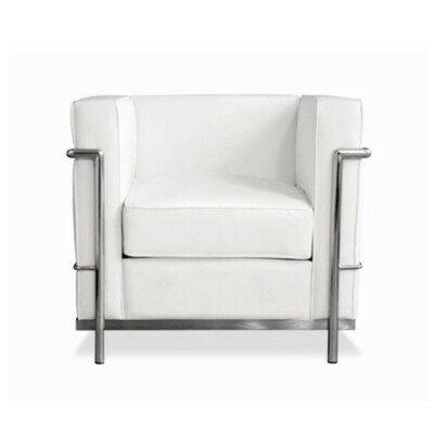 Classic modern design Le corbusier style LC2 chair in genuine
