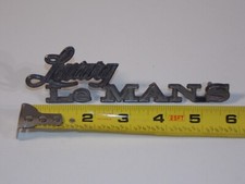 Vtg 73 74 Pontiac Luxury Le Mans Oem Car Fender Badge Emblem Script 9799506 Vtg 73 74 Pontiac Luxury Le Mans Oem Car Fender Badge Emblem Script 9799506