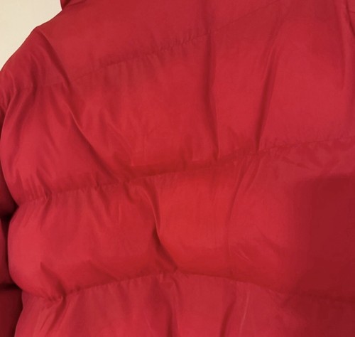 Men Red Puffer Jacket XL - Picture 4 of 5