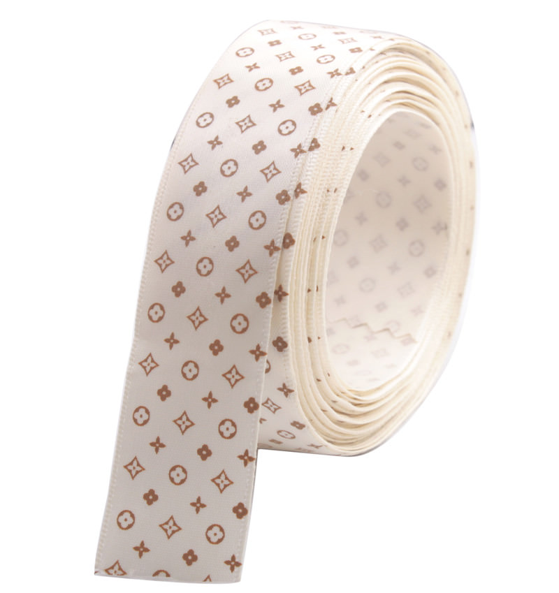 10 Meters Of 25mm Floral Printing Craft Satin Ribbon | eBay
