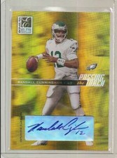 2004 Donruss Elite Passing the Torch Autographs #PT-27 Mcnabb / Cunningham Auto 