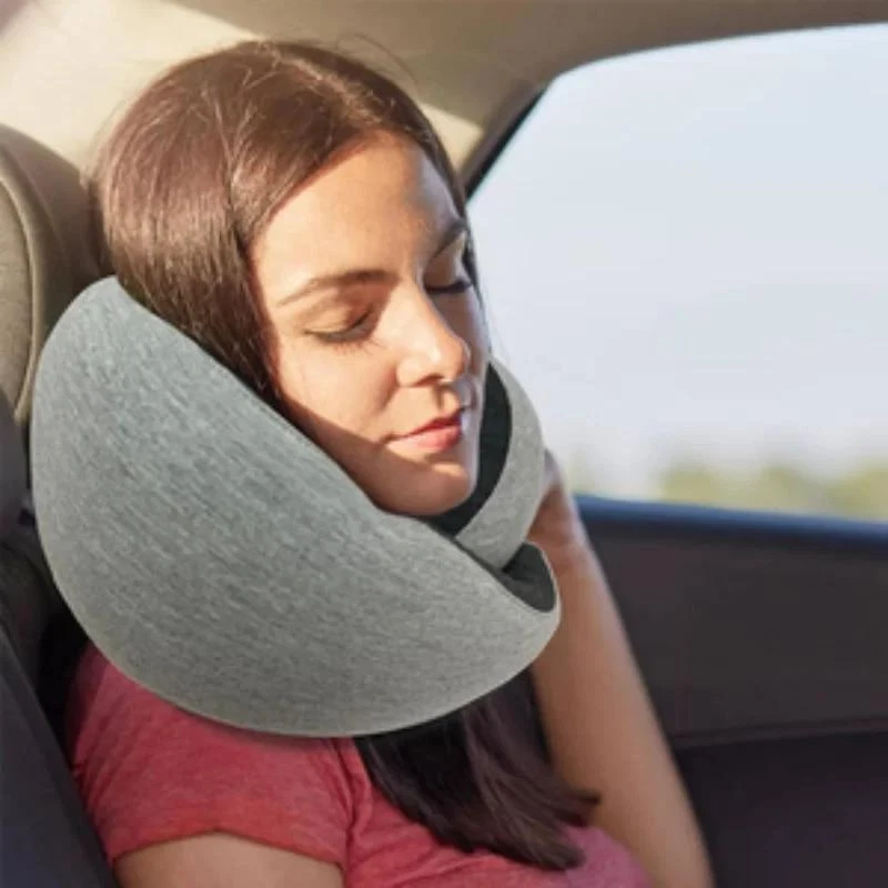 Travel Pillow Neck Head Cushion Rest Memory Support U-shaped Foam Flight Pillows