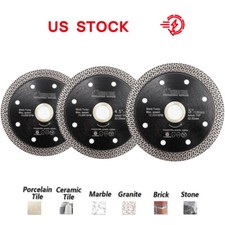 4/4.5/5" Diamond Angle Grinder Saw Blade Porcelian Tile Cutting Discs Grinder