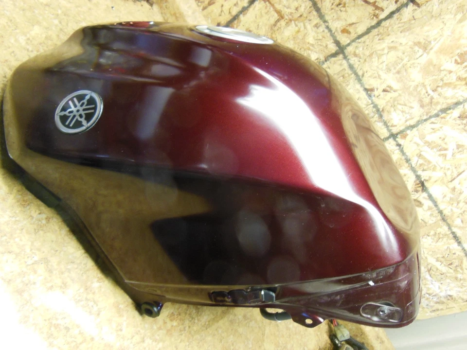 Yamaha FJR1300 FJR 1300 2007 tanque de gasolina contenedor gasolina granate rojo 07 Foto 4 de 4