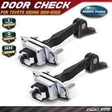 2x Front Left Right Door Check For Toyota Sienna 1998 1999 2000 2001 2002 2003