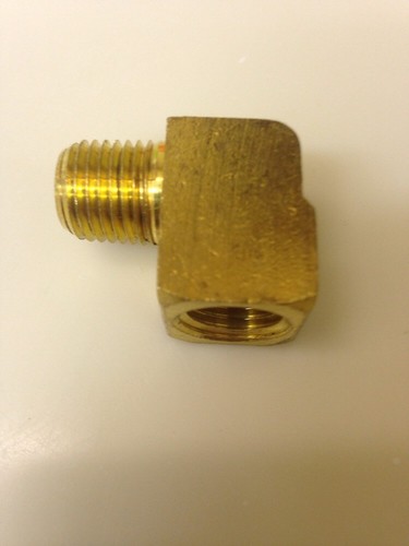 1/4 NPT 90 Degree Street Elbow Brass NPT Pipe Fitting Male / Female Thread - Picture 6 of 8