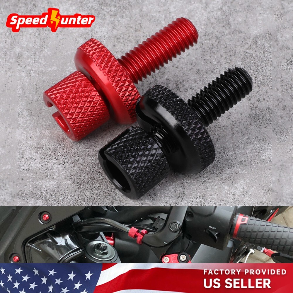 CNC Clutch Cable Line Adjuster Screw For SUZUKI VStrom 650 GSX