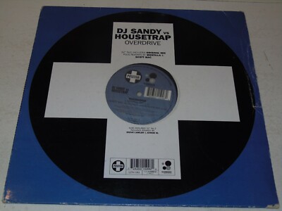DJ SANDY Vs HOUSETRAP - Overdrive - 2002 UK 3-track 12'' vinyl single