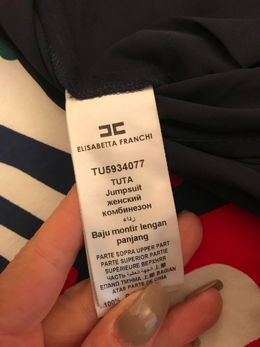 elisabetta franchi vestito jumpsuite tuta tg 40 da donna - Foto 2 di 6