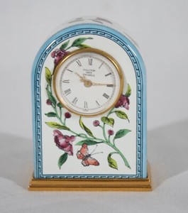 Halcyon Days Enamel Clock | eBay