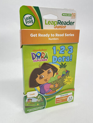 Leap Frog Leap Reader Junior Dora the Explorer English and Spanish 