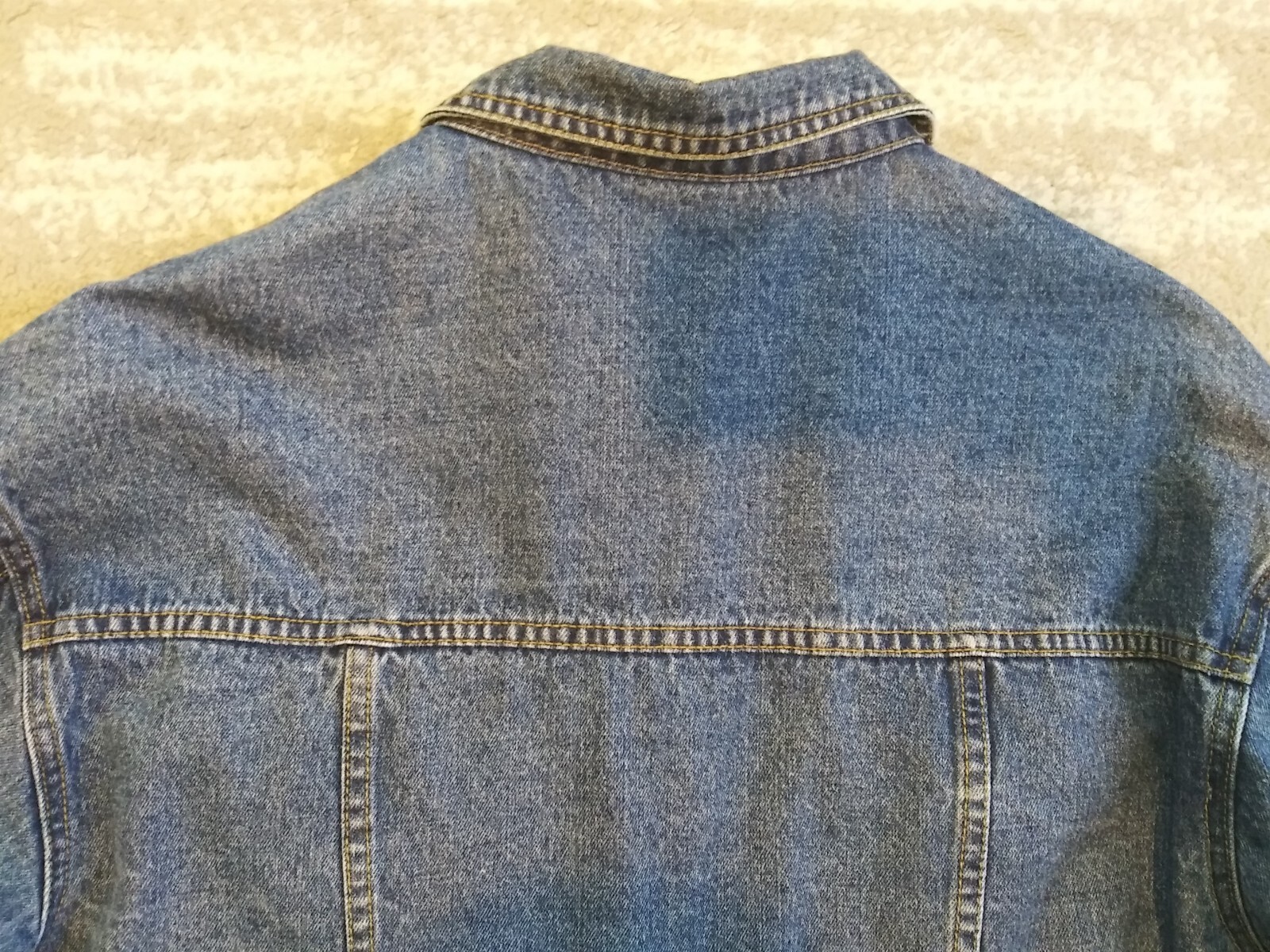 Women's Denim Jean Jacket Button - image 13