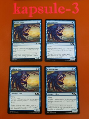 4x Mistral Singer | M21 Core Set 2021 | MTG Magic Cards