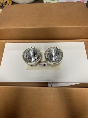 Dual Lite 2-HEADED EMERGENCY Recessed Install TB-521-6V,8w Nos