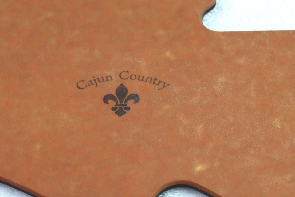Louisiana Cajun Country Cutting/Charcuterie Board, Epicurean 11 in, Home Decor - Image 3 of 4