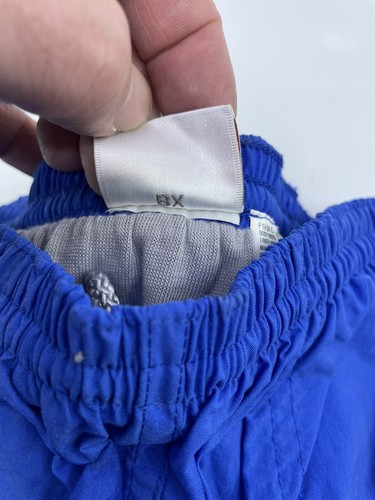 Vintage Nike Nikelon Lined Running Shorts 2 Pocket NWT Mens Small Blue W2 - Picture 9 of 10