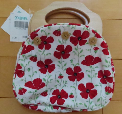 VTG NWT Gymboree POPPIES Purse w Hair Accessories - Picture 2 of 7