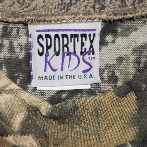 Kids Camo T Shirt Size XS Short Sleeve Camouflage Elk - Picture 4 of 8