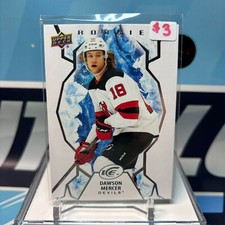 2021-22 UD Ice #130, DAWSON MERCER SP RC ??? Rookie Card. rookie card picture