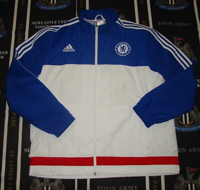Chelsea London Training Football Top Coat Adidas 2015 2016 Size XL