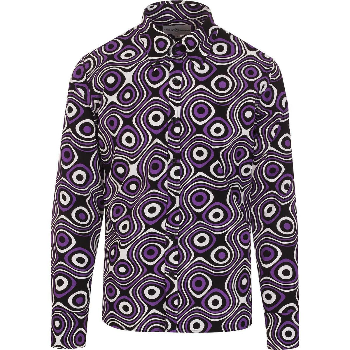 MENS MADCAP RETRO MOD 60s 70s Sixties PSYCHEDELIC PRINT MENS MADCAP RETRO MOD 60s 70s Sixties PSYCHEDELIC PRINT
