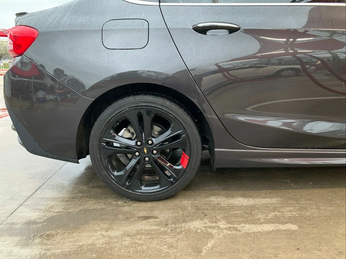 6-Pack Wheel Rim Stripe Decals - Hash Marks For Dodge Charger/Challenger, Racing Redline Style, 3 Left & 3 Right