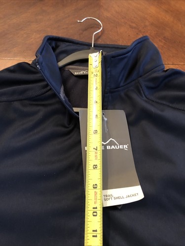 Eddie Bauer Trail Soft Shell Jacket Mens XL Blue New Fleece Lined New - Picture 9 of 13