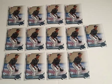 Jose Salas 2022 Bowman 1st Edition Prospects Rookie RC Marlins Lot Of 13