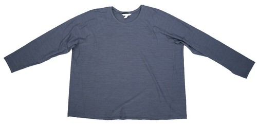 Athleta Size XS Long Sleeve Activewear Shirt Blue Perforations